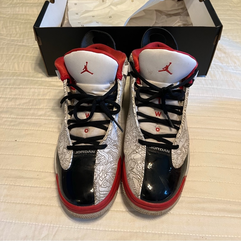 Air Jordan zero dub red 7.5 great condition